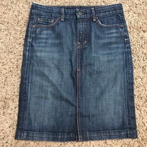 Citizens of Humanity size 27 jean skirt
